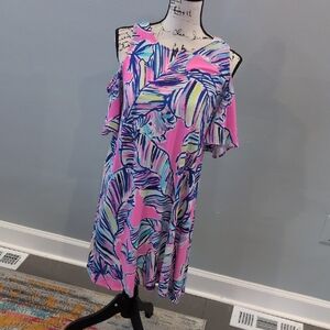 Lilly Pulitzer Cold Shoulder Dress